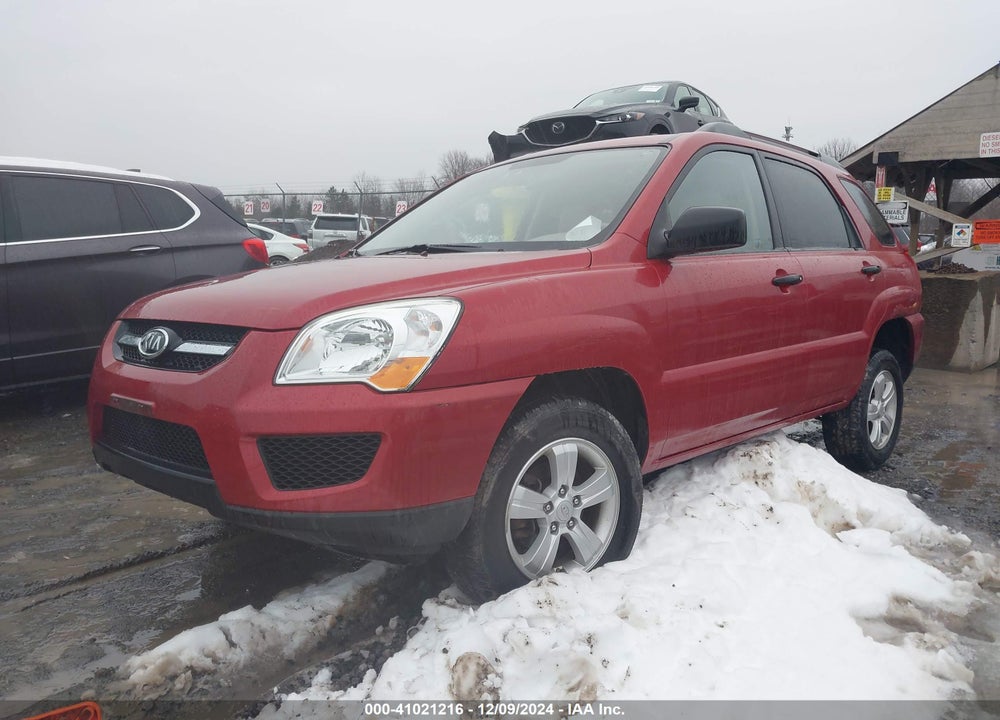 2009 KIA SPORTAGE LX VIN: KNDJF724997641437