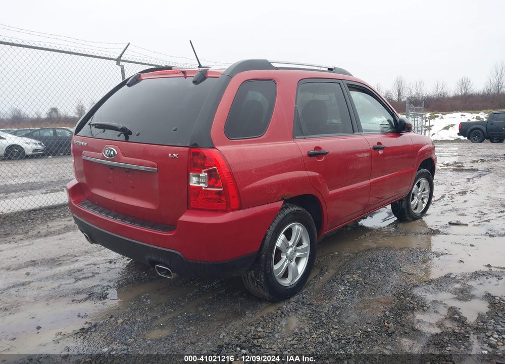2009 KIA SPORTAGE LX VIN: KNDJF724997641437