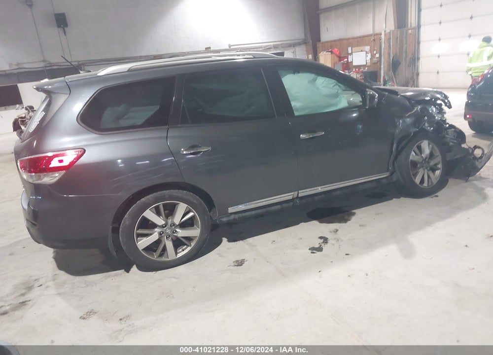 2013 NISSAN PATHFINDER PLATINUM VIN: 5N1AR2MM5DC678603