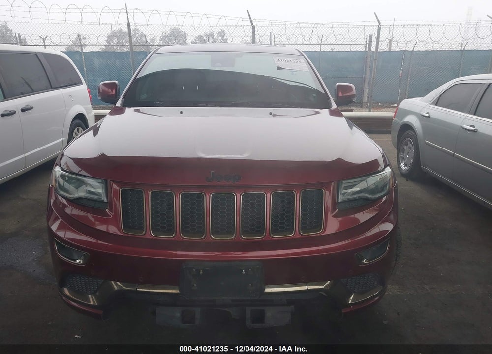 2016 JEEP GRAND CHEROKEE HIGH ALTITUDE VIN: 1C4RJFCG7GC494706