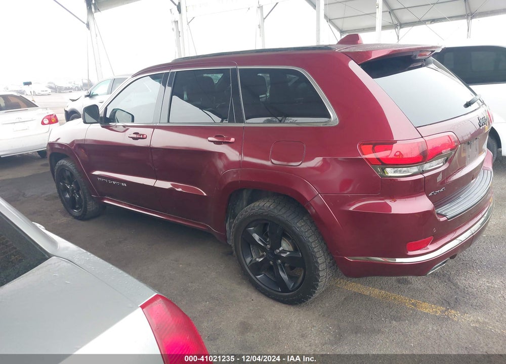 2016 JEEP GRAND CHEROKEE HIGH ALTITUDE VIN: 1C4RJFCG7GC494706