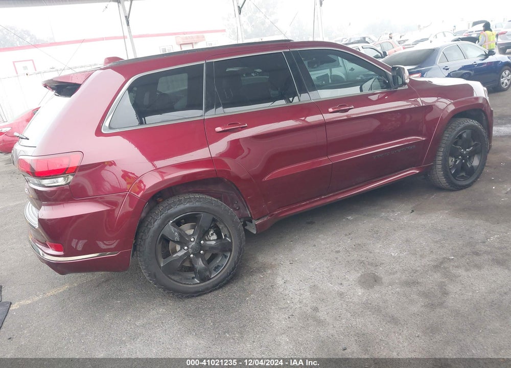 2016 JEEP GRAND CHEROKEE HIGH ALTITUDE VIN: 1C4RJFCG7GC494706