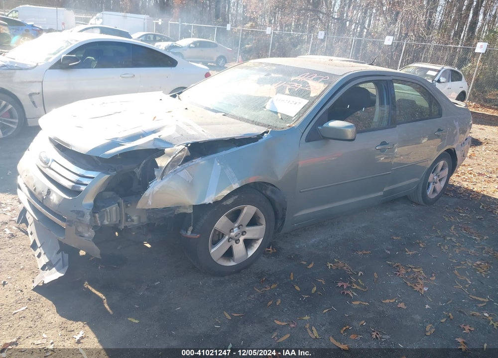 2008 FORD FUSION VIN: 3FAHP07188R102483