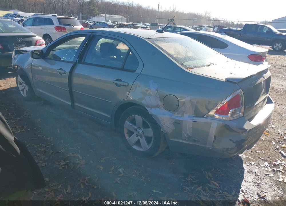 2008 FORD FUSION VIN: 3FAHP07188R102483