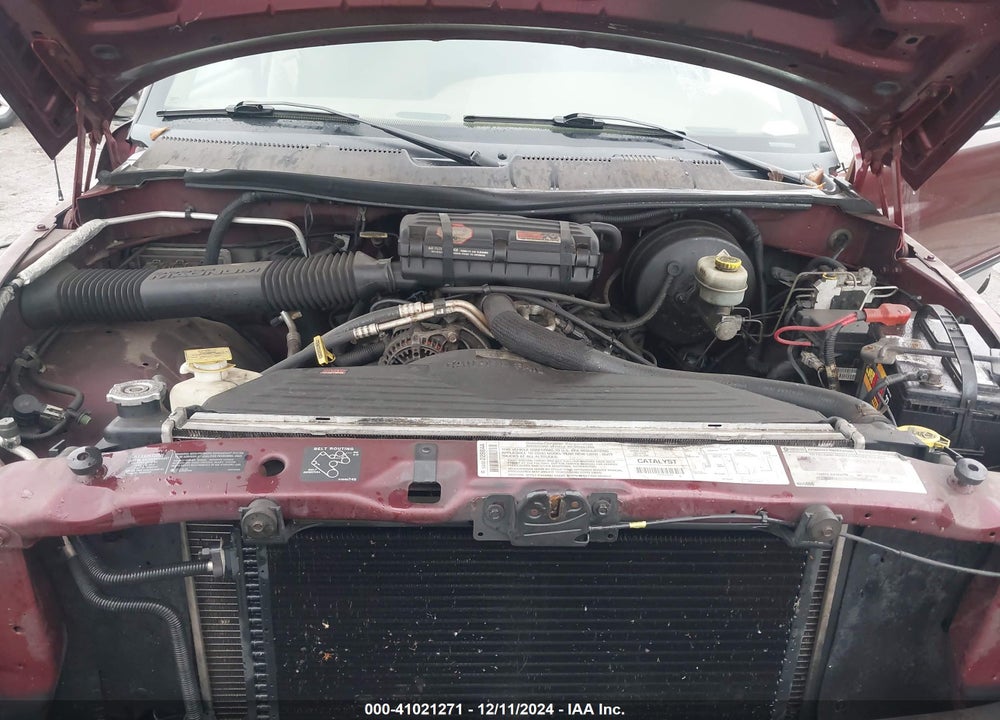 2000 DODGE RAM 1500 ST VIN: 1B7HC13Z0YJ109364
