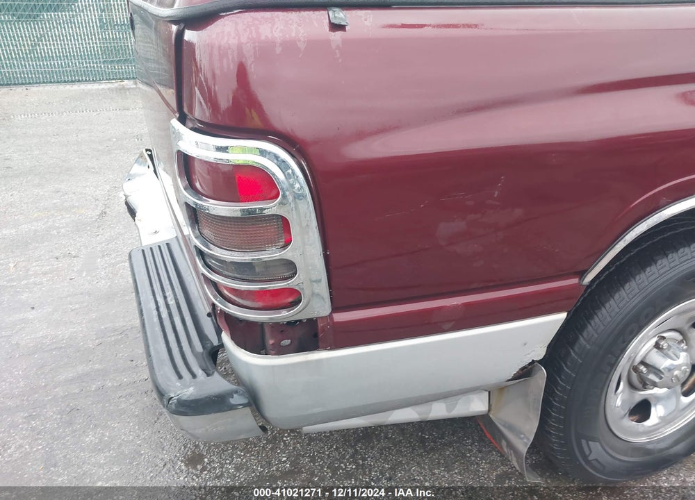 2000 DODGE RAM 1500 ST VIN: 1B7HC13Z0YJ109364