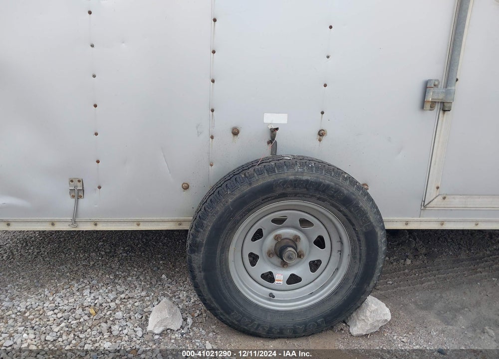 2011 CAR MATE 12\' ENCLOSED TRAILER VIN: 5A3C612S4BL001418