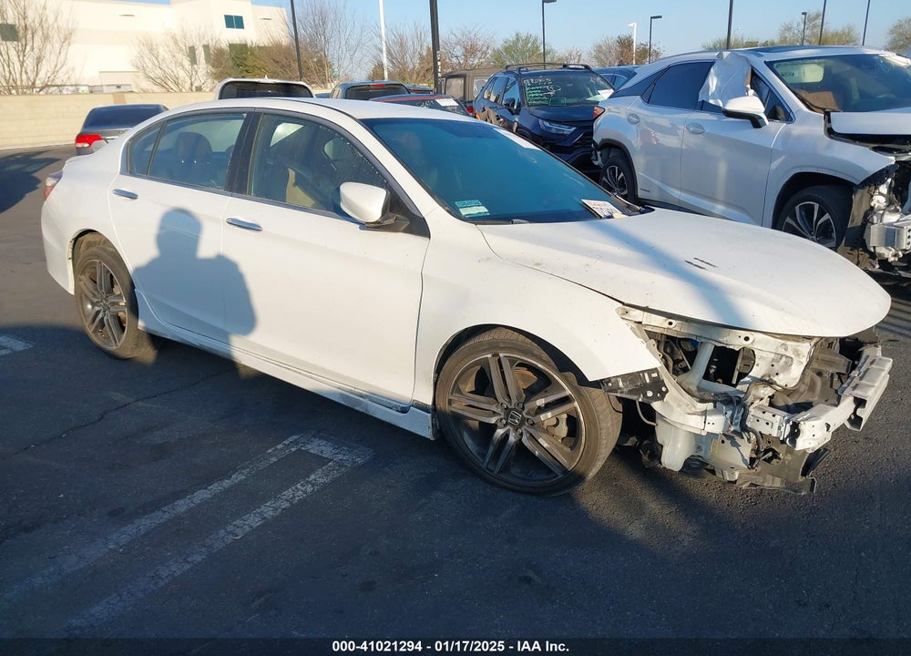 2017 HONDA ACCORD SPORT VIN: 1HGCR2F59HA290036