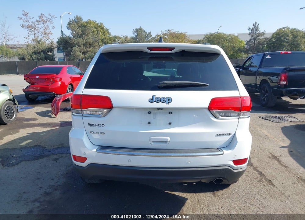 2016 JEEP GRAND CHEROKEE VIN: 1C4RJFBGXGC507045