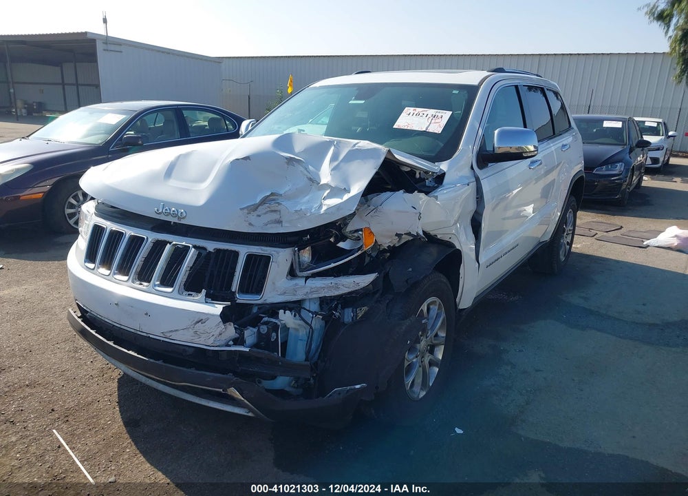 2016 JEEP GRAND CHEROKEE VIN: 1C4RJFBGXGC507045