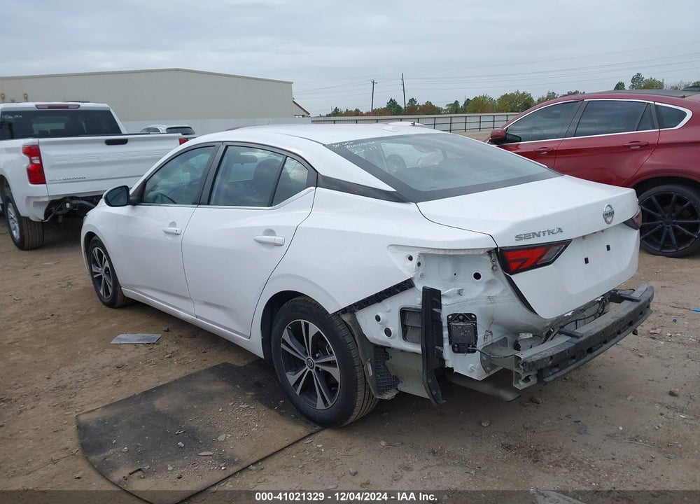 2021 NISSAN SENTRA SV XTRONIC CVT VIN: 3N1AB8CV0MY284653