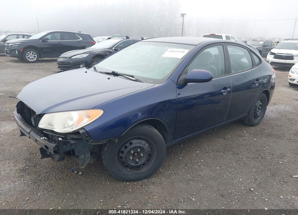 2009 HYUNDAI ELANTRA GLS VIN: KMHDU46D89U792407