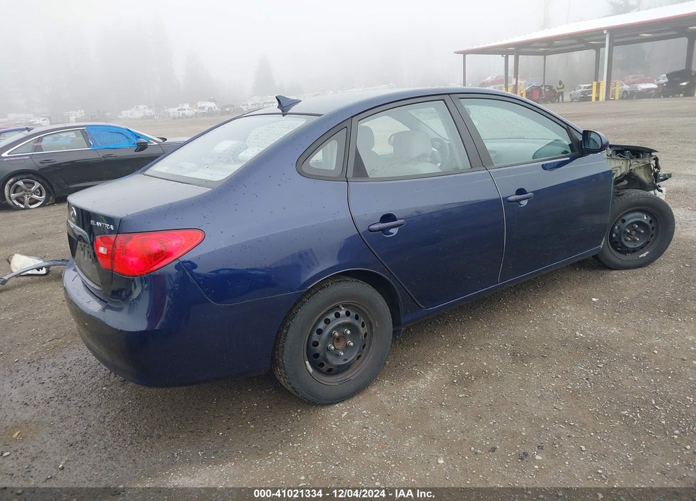 2009 HYUNDAI ELANTRA GLS VIN: KMHDU46D89U792407