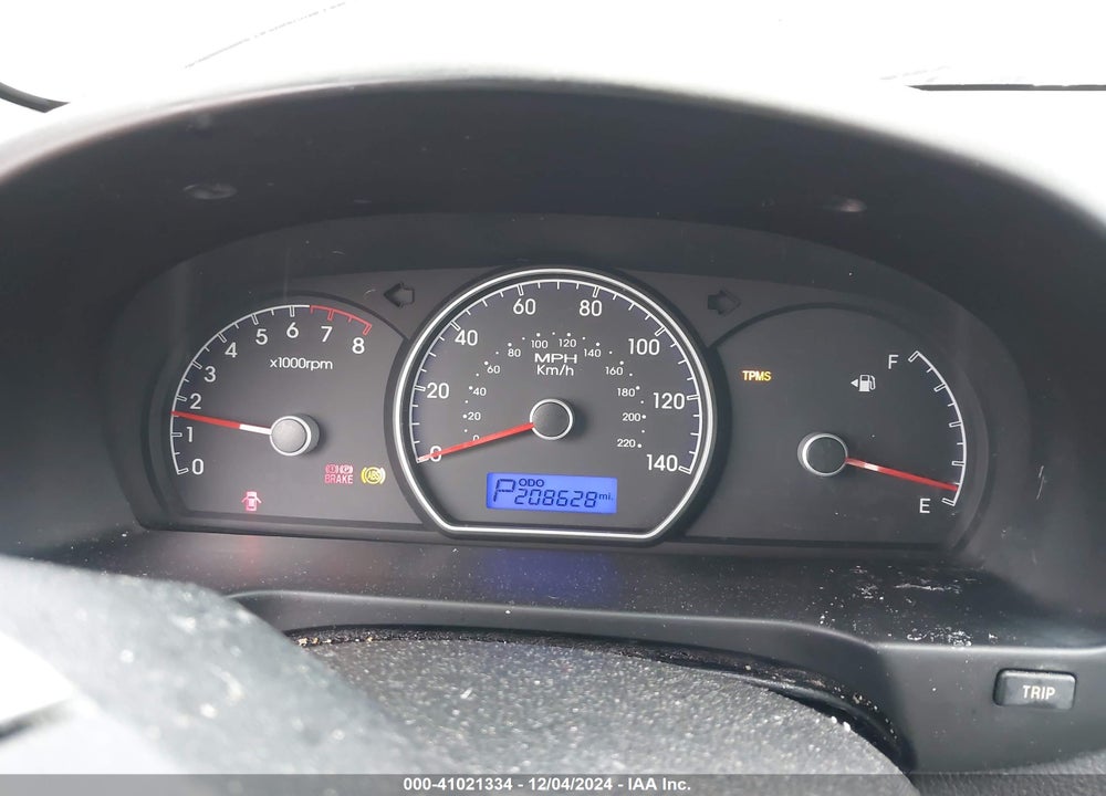 2009 HYUNDAI ELANTRA GLS VIN: KMHDU46D89U792407