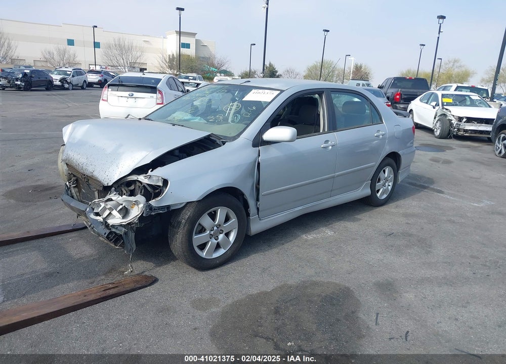 2008 TOYOTA COROLLA S VIN: 1NXBR30E98Z938459