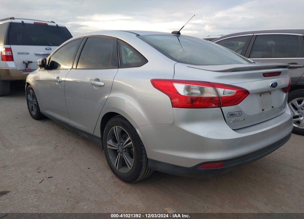 2014 FORD FOCUS SE VIN: 1FADP3F21EL130209