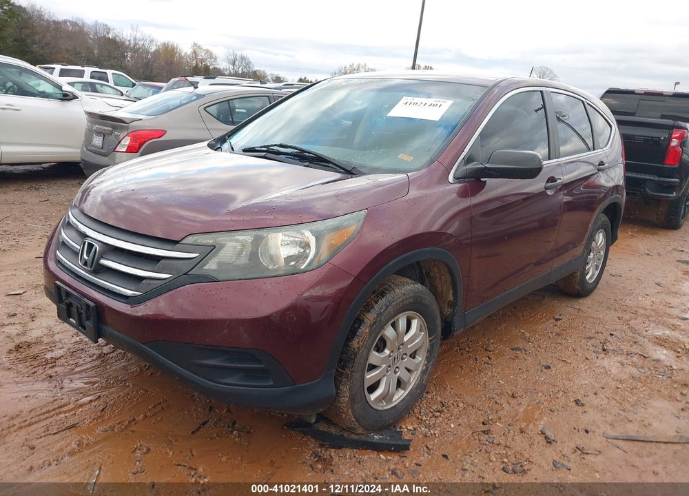 2012 HONDA CR-V LX VIN: 5J6RM4H33CL066444