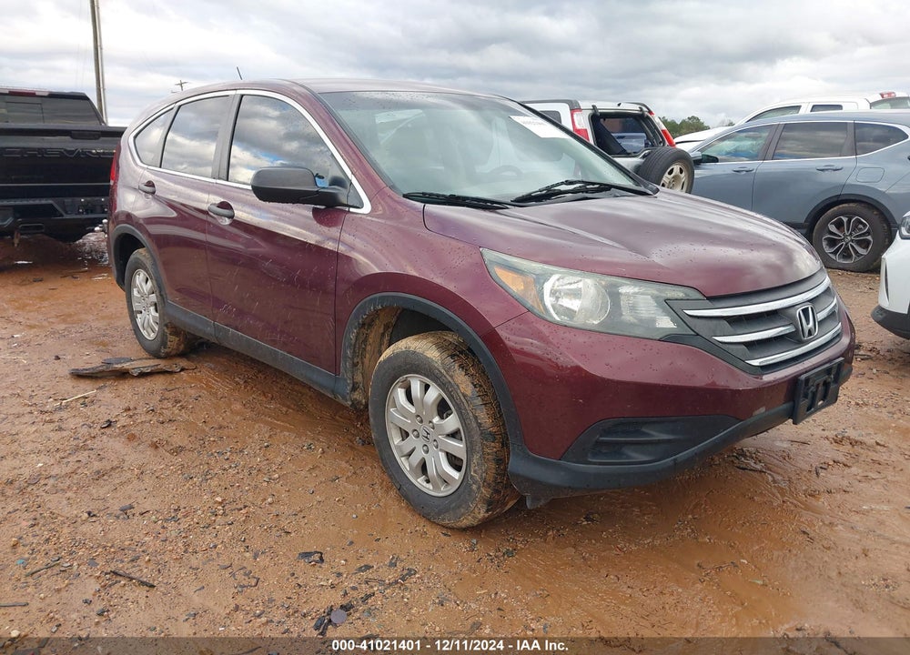 2012 HONDA CR-V LX VIN: 5J6RM4H33CL066444