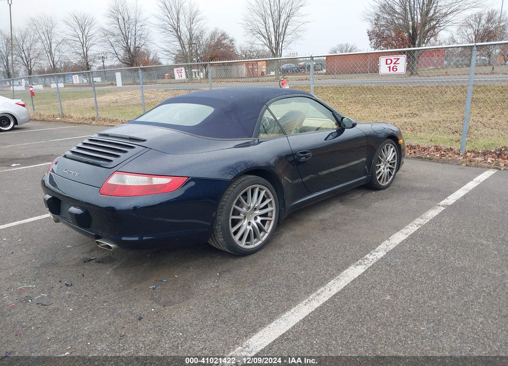 2005 PORSCHE 911 CARRERA VIN: WP0CA29905S755992
