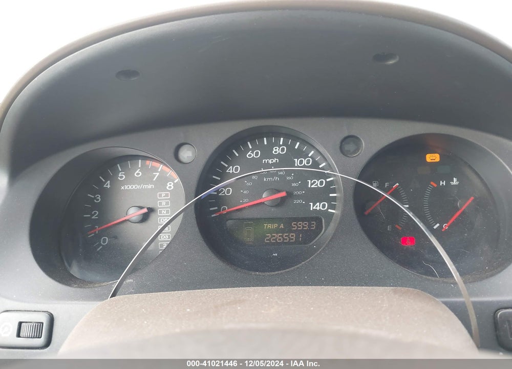2003 ACURA MDX VIN: 2HNYD186X3H529259