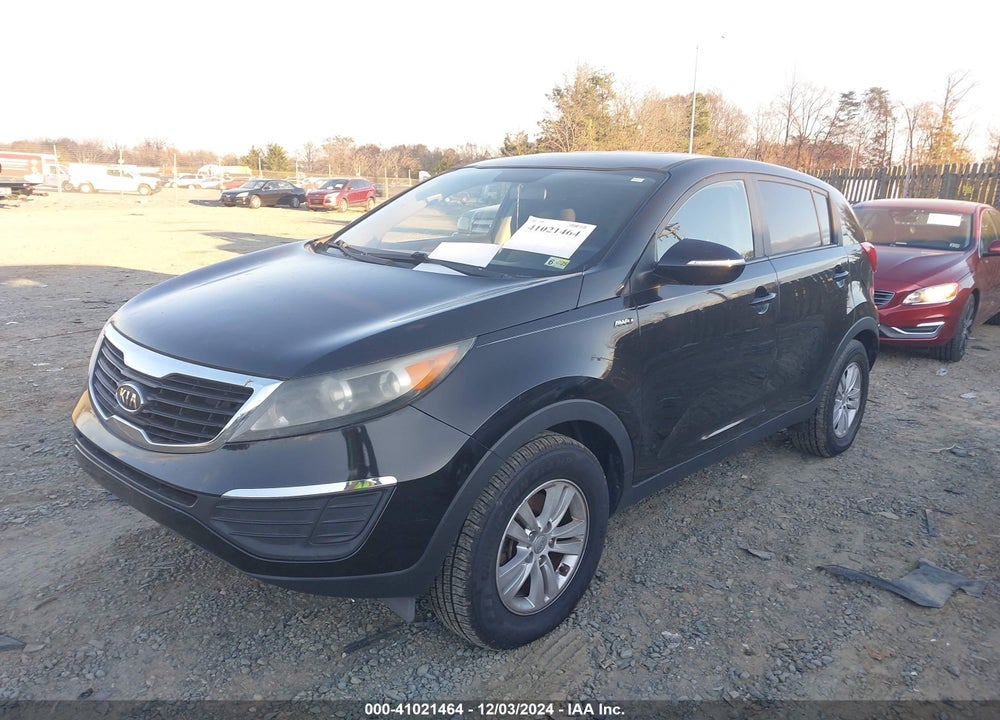 2011 KIA SPORTAGE LX VIN: KNDPBCA24B7048332