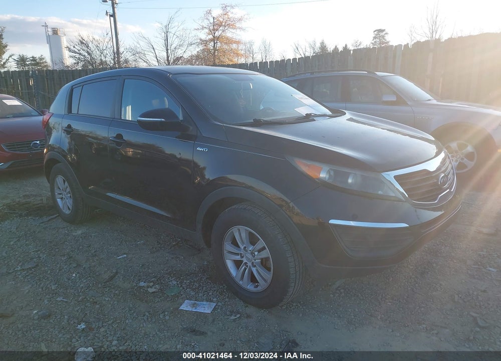 2011 KIA SPORTAGE LX VIN: KNDPBCA24B7048332