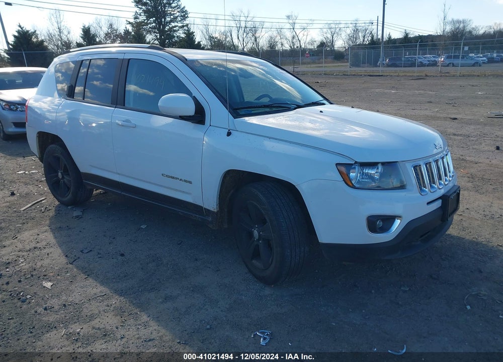 2017 JEEP COMPASS HIGH ALTITUDE 4X4 VIN: 1C4NJDEB8HD109833