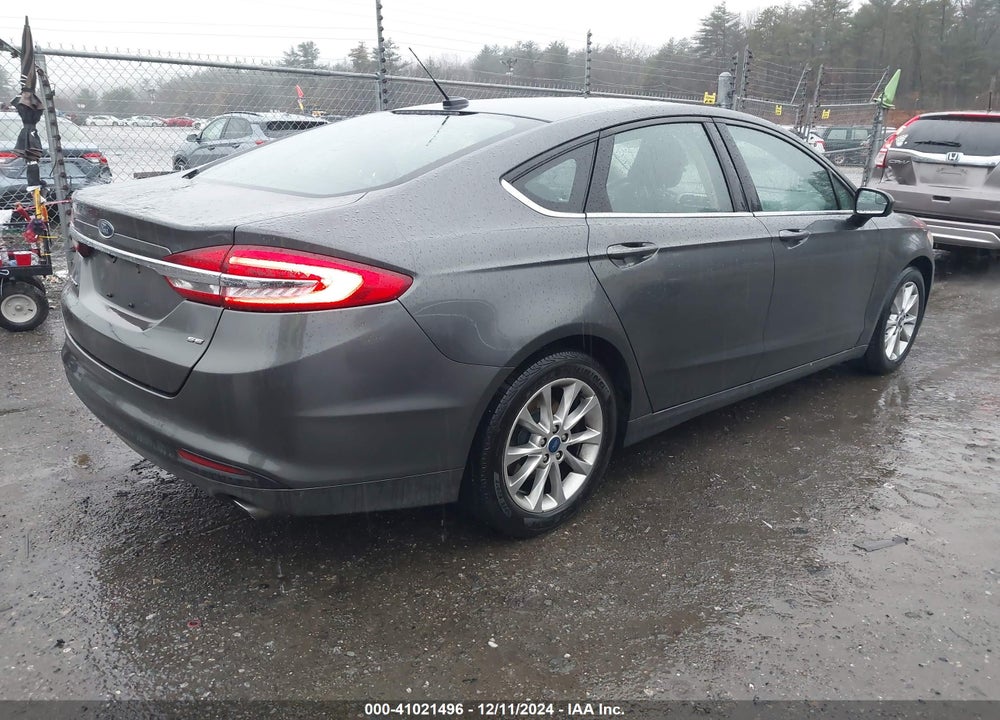 2017 FORD FUSION SE VIN: 3FA6P0H79HR327683