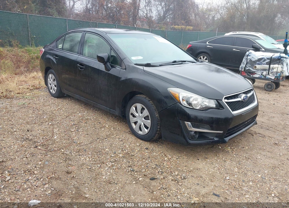 2016 SUBARU IMPREZA 2.0I VIN: JF1GJAA61GH015676