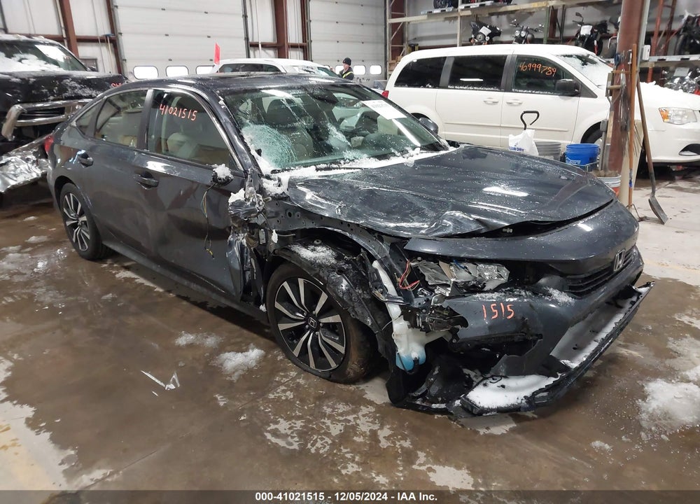 2022 HONDA CIVIC EX VIN: JHMFE1F73NX003798