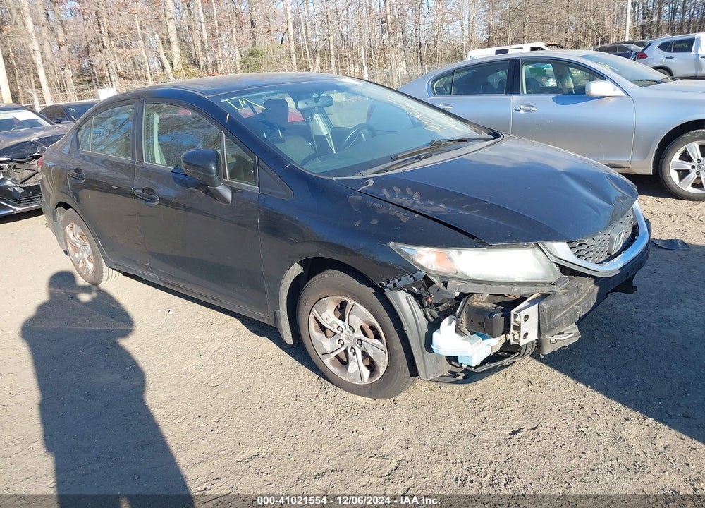 2015 HONDA CIVIC LX VIN: 19XFB2F52FE224423