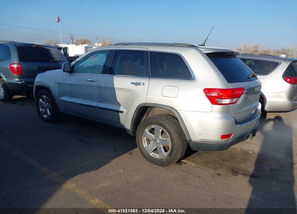 2011 JEEP GRAND CHEROKEE LIMITED VIN: 1J4RR5GG7BC522312