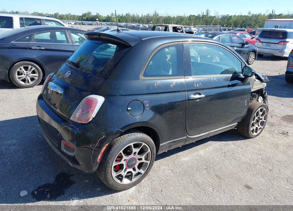 2015 FIAT 500 SPORT VIN: 3C3CFFBR2FT753880
