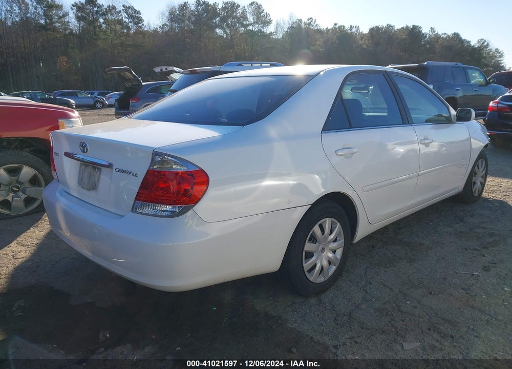 2006 TOYOTA CAMRY LE VIN: 4T1BE32KX6U708473