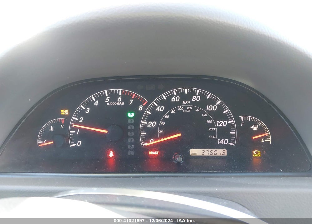 2006 TOYOTA CAMRY LE VIN: 4T1BE32KX6U708473