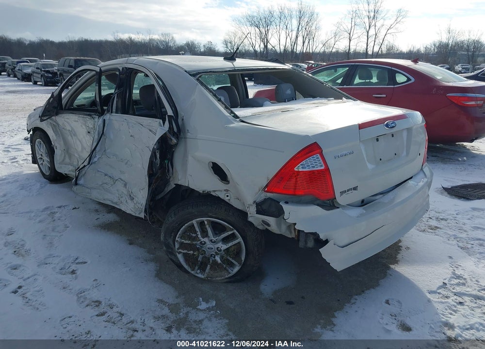 2012 FORD FUSION VIN: 3FAHP0GA4CR391466