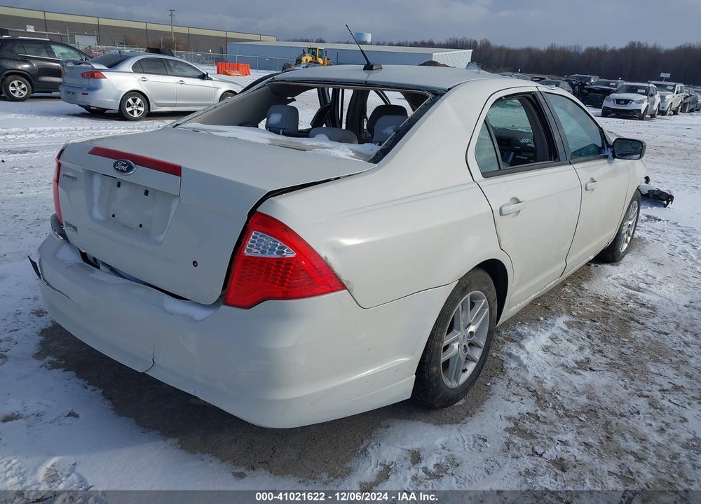 2012 FORD FUSION VIN: 3FAHP0GA4CR391466