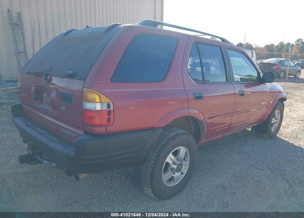 1998 HONDA PASSPORT EX/LX VIN: 4S6CM58W0W4406243