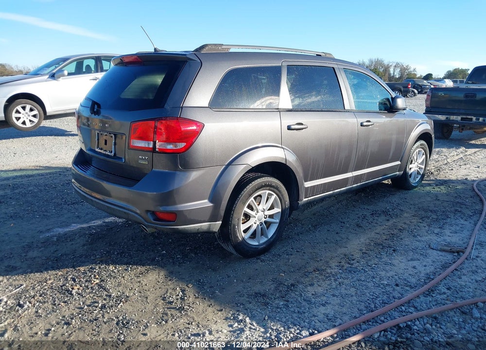 2014 DODGE JOURNEY SXT VIN: 3C4PDCBGXET290207