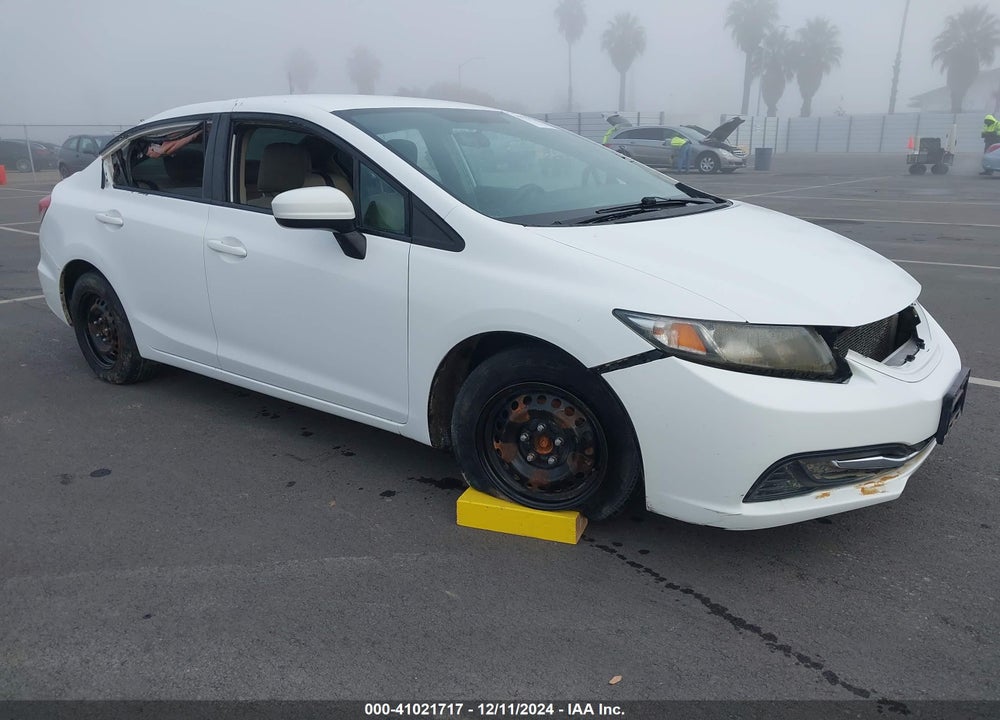 2014 HONDA CIVIC LX VIN: 19XFB2F59EE251181