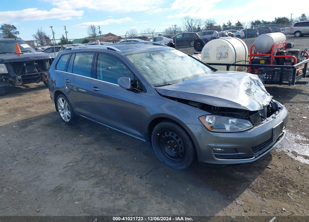 2015 VOLKSWAGEN GOLF SPORTWAGEN TDI SEL 4-DOOR VIN: 3VWCA7AU7FM506948