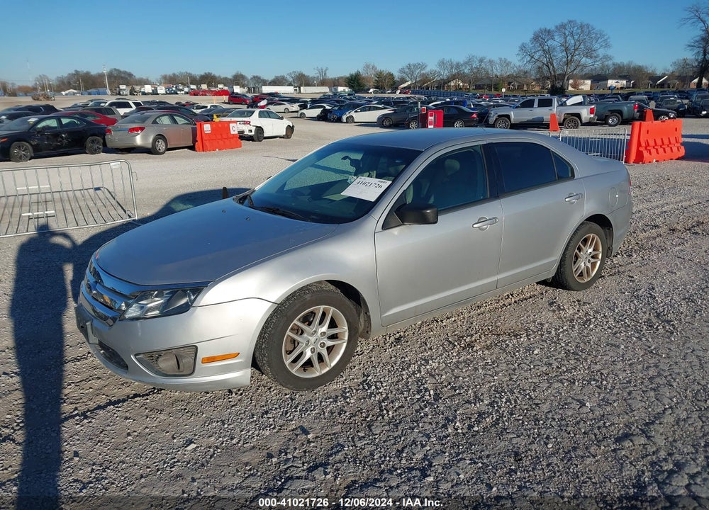 2011 FORD FUSION S VIN: 3FAHP0GA4BR309606
