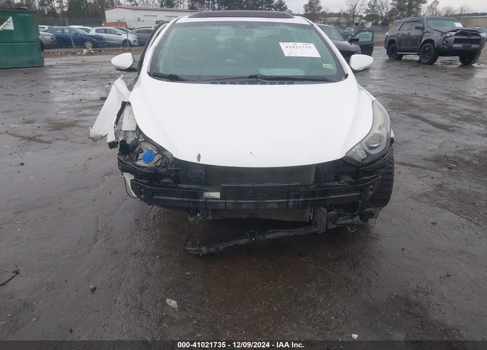 2014 HYUNDAI ELANTRA LIMITED VIN: 5NPDH4AE9EH515925