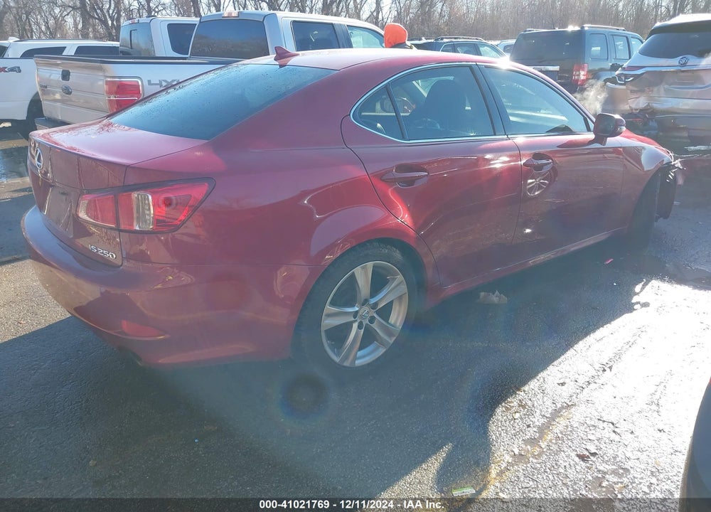 2012 LEXUS IS 250 VIN: JTHBF5C24C5163306