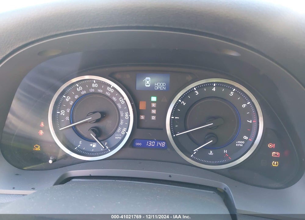 2012 LEXUS IS 250 VIN: JTHBF5C24C5163306