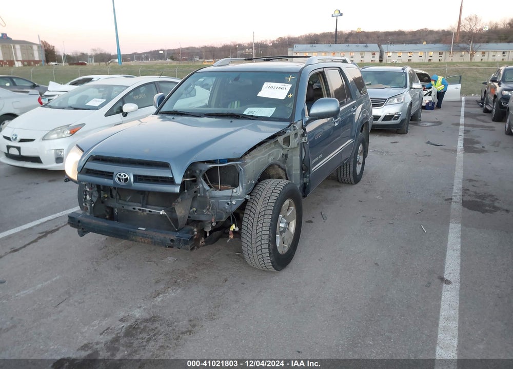 2003 TOYOTA 4RUNNER LIMITED V6 VIN: JTEBU17R530017500