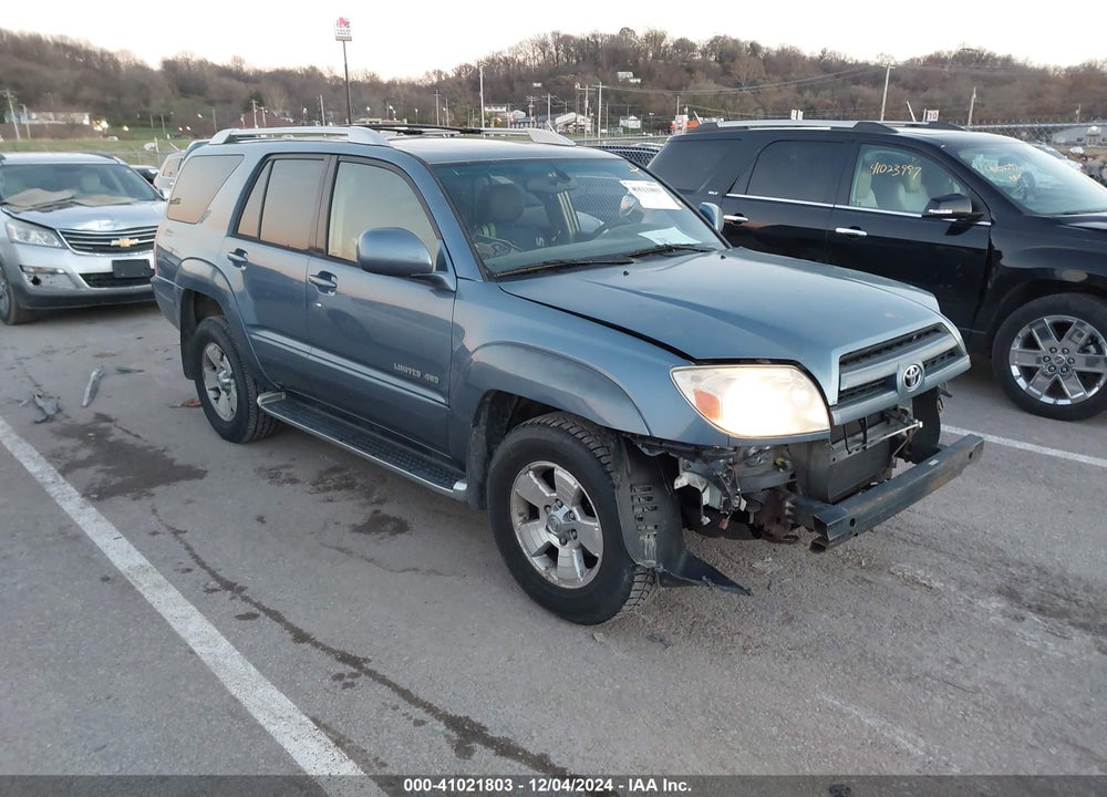 2003 TOYOTA 4RUNNER LIMITED V6 VIN: JTEBU17R530017500