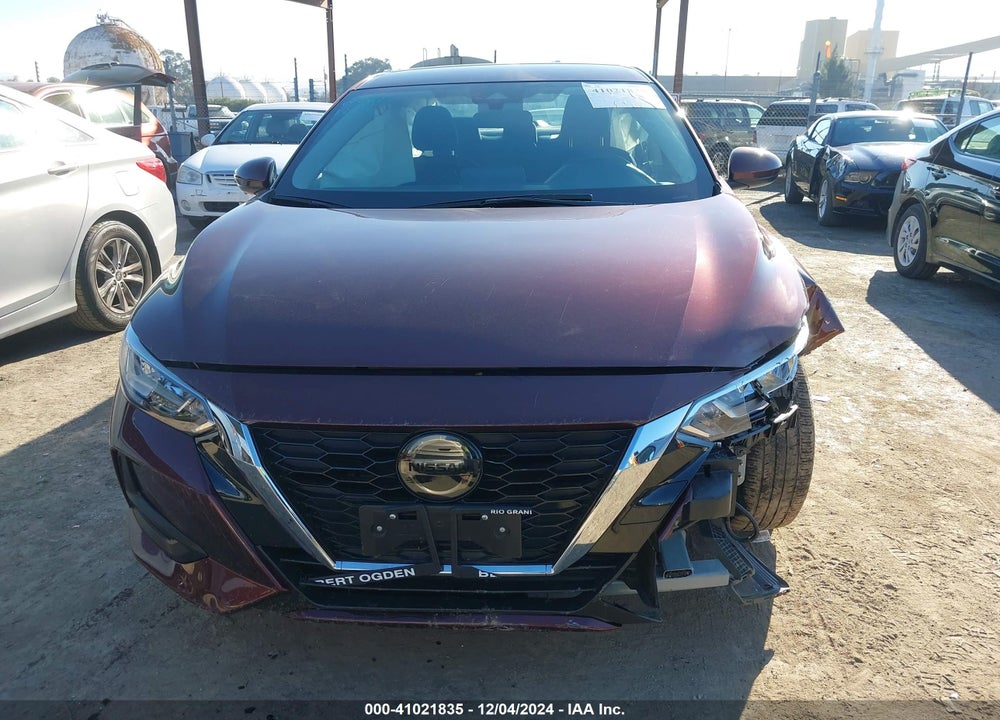2022 NISSAN SENTRA VIN: 3N1AB8CV0NY319337