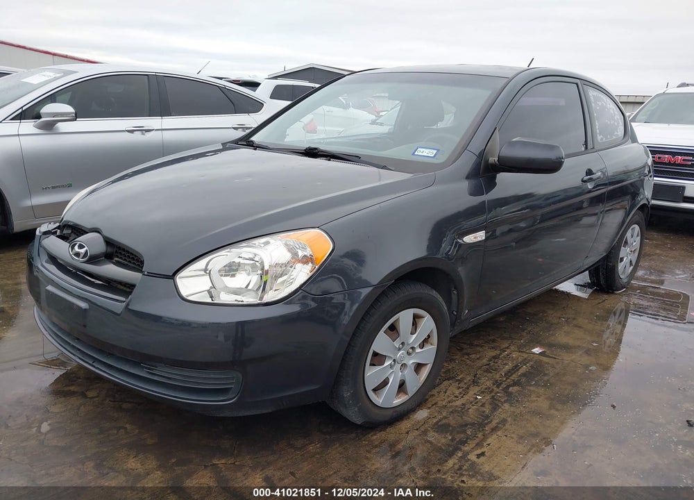 2010 HYUNDAI ACCENT GS VIN: KMHCM3AC2AU181913