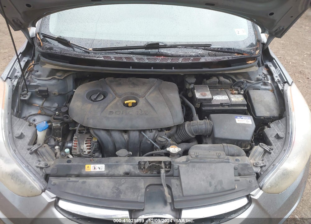 2012 HYUNDAI ELANTRA VIN: KMHDH4AE6CU403887
